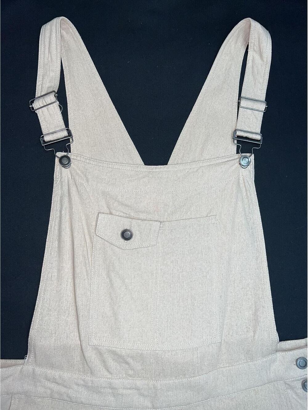 Linen Short Overall, Size L April Kiss - Picture 8 of 9